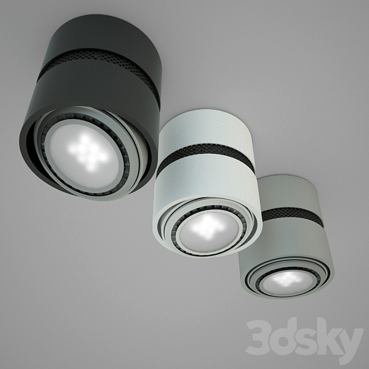 Luminaire HALLA SARI 3DS Max - thumbnail 2