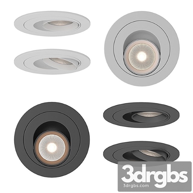 Mawa Recessed Spotlight Seventies 41 3dsmax Download - thumbnail 1