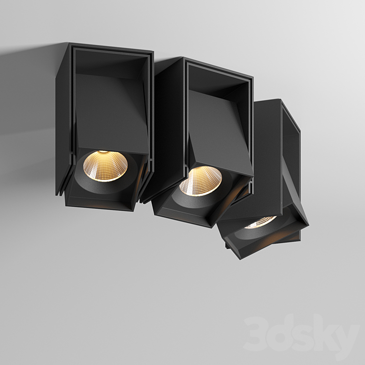 Modular Rector Recessed 3DS Max - thumbnail 1