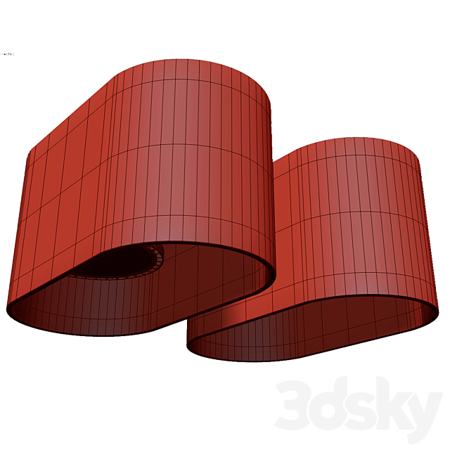 Nowodvorski OVAL consignment lamp 3ds Max - thumbnail 3