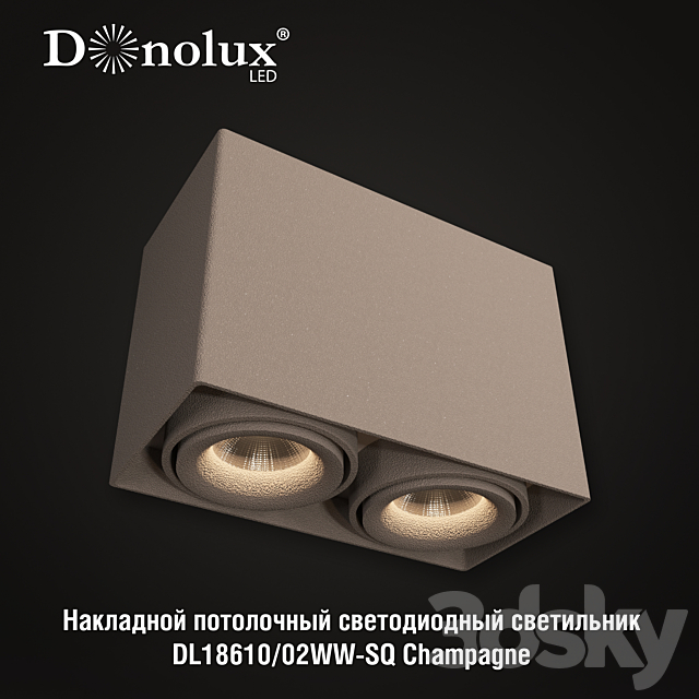 Overhead lights DL18610 _ 02 3DS Max Model - thumbnail 2