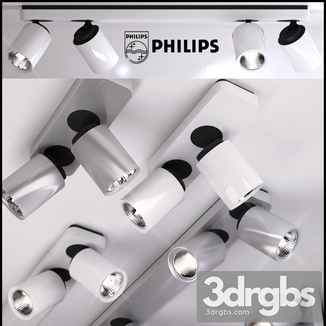 Philips Siliver Spot Light 3dsmax Download - thumbnail 1