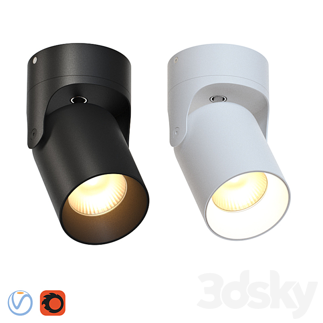 Spot Odeon Light Corsus 3855 _ 1C. 3854 _ 1C 3DSMax File - thumbnail 1