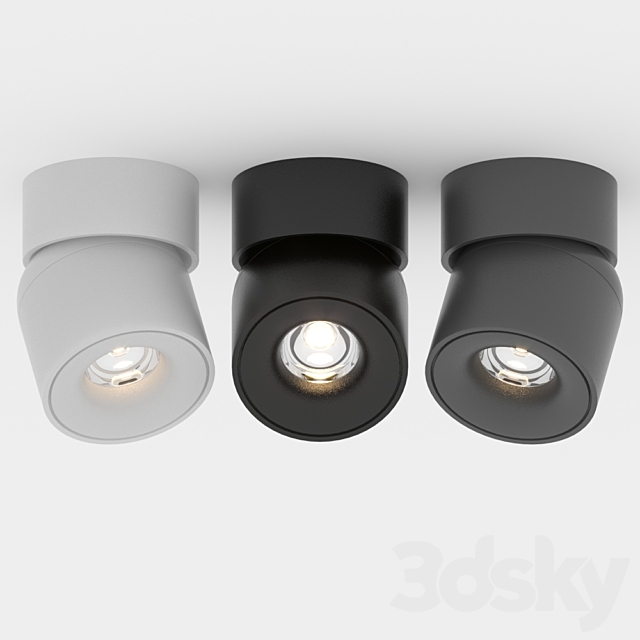 Spotlights swivel 3ds Max - thumbnail 1