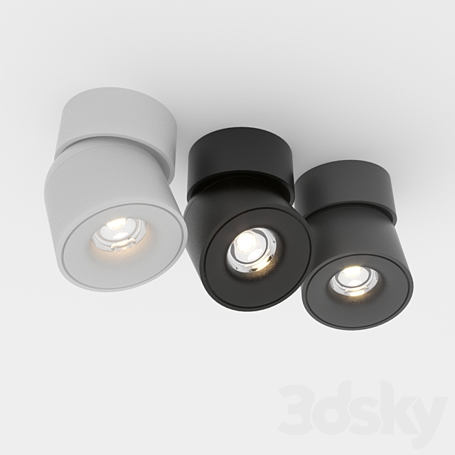 Spotlights swivel 3ds Max - thumbnail 3