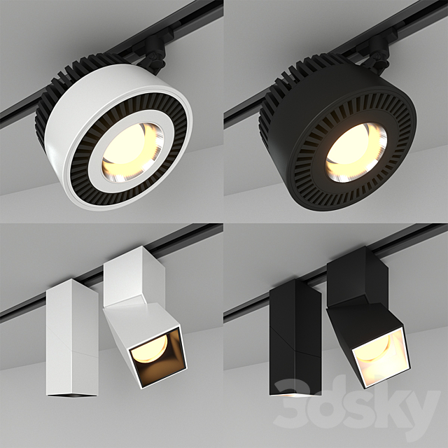 Track luminaires CENTRSVET 3ds Max - thumbnail 1