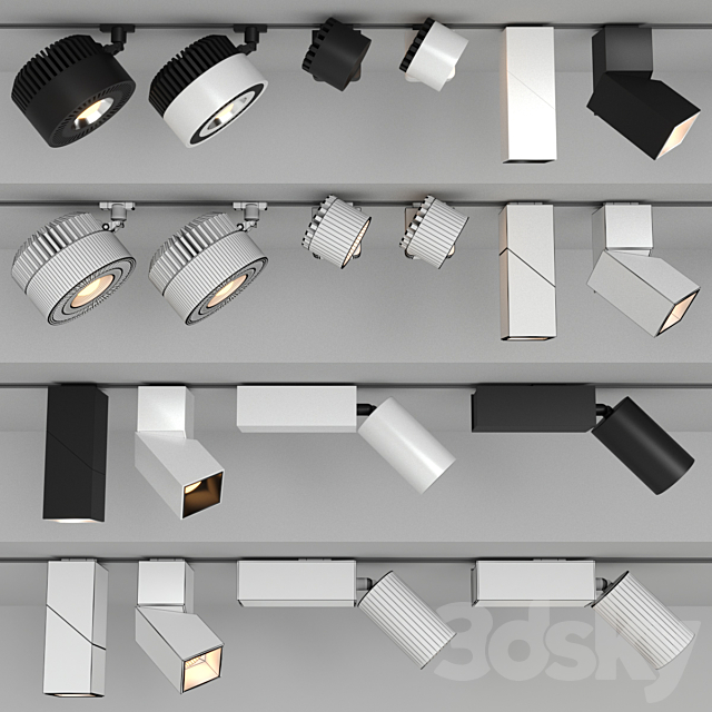 Track luminaires CENTRSVET 3ds Max - thumbnail 3