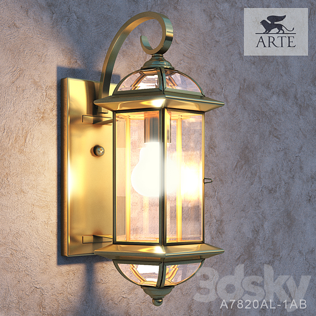 Arte lamp A7820AL-1AB 3ds Max - thumbnail 1