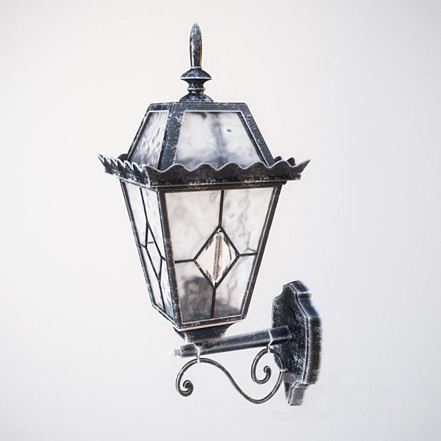 arte lamp paris A1351AL-1BS 3ds Max - thumbnail 1