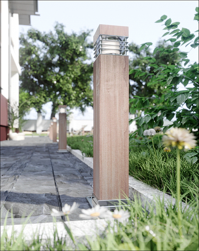 BOLLARD LIGHT Collection I 3DS Max Model - thumbnail 3