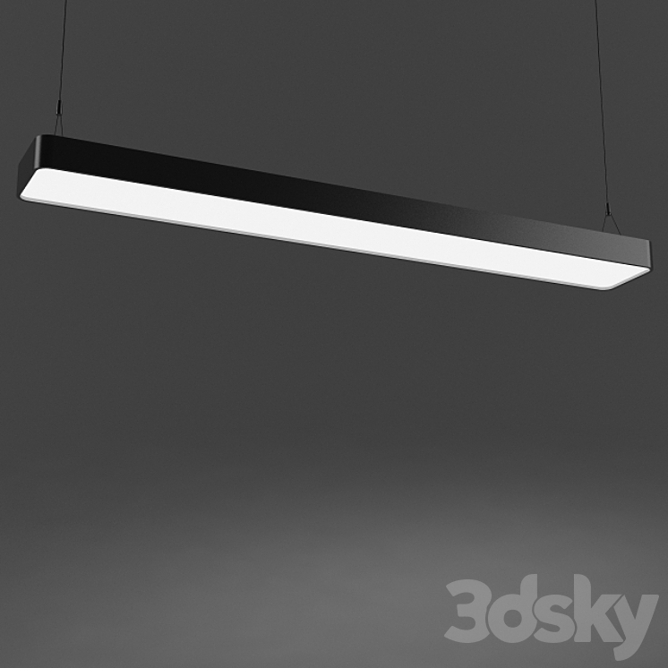 caleo-p1 lightnet light fixture 3DS Max - thumbnail 2