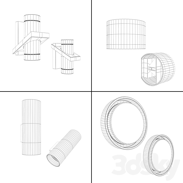 Centrsvet outdor 01 3DS Max Model - thumbnail 3