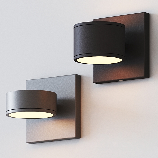 Ceres Outdoor Wall Sconce by Oxygen Lighting 3ds Max - thumbnail 1