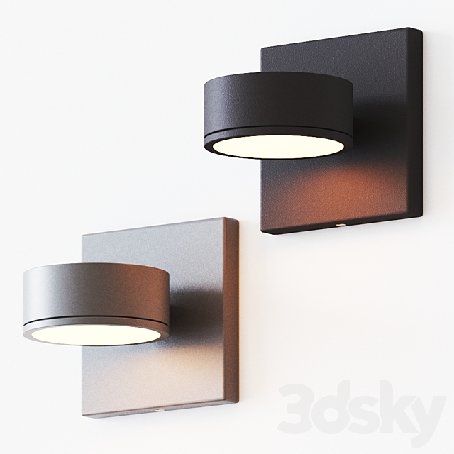 Ceres Outdoor Wall Sconce by Oxygen Lighting 3ds Max - thumbnail 3