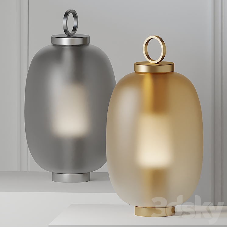 COLLEZIONE LUCERNA Lantern Outdoor lamp 3DS Max - thumbnail 2