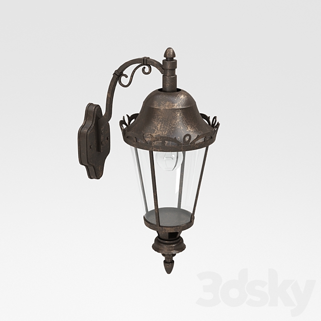 EGLO URBINO Street lamp 2 3DSMax File - thumbnail 1