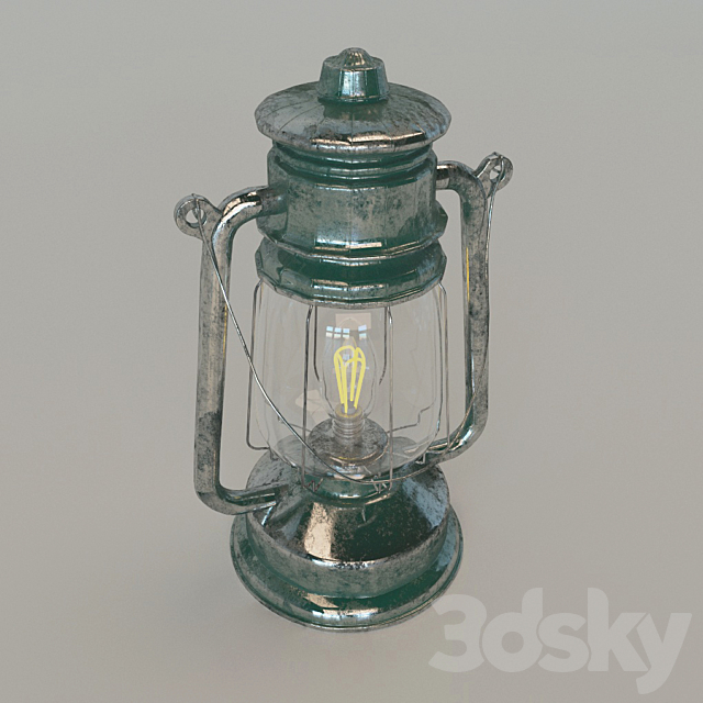 Hanging lantern 3DSMax File - thumbnail 2