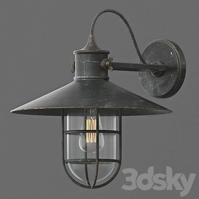 Harbor_street_light_old 3DSMax File - thumbnail 1