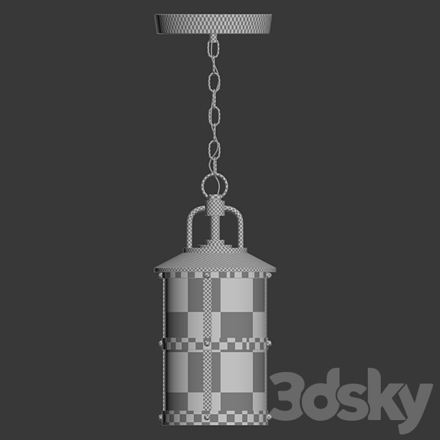 Hinkley Hanging Lantern _ Hanging Lantern 3DSMax File - thumbnail 5