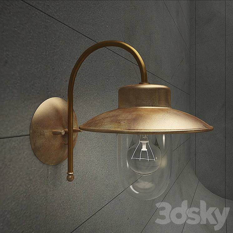 Lamp IL Fanale Lampade 3DS Max - thumbnail 1