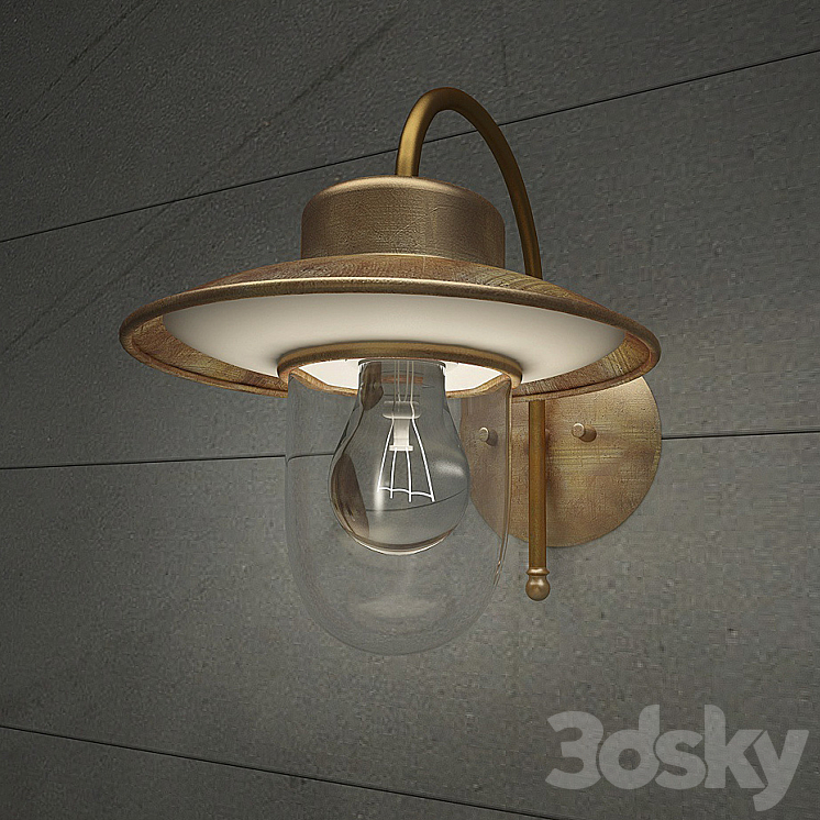 Lamp IL Fanale Lampade 3DS Max - thumbnail 2