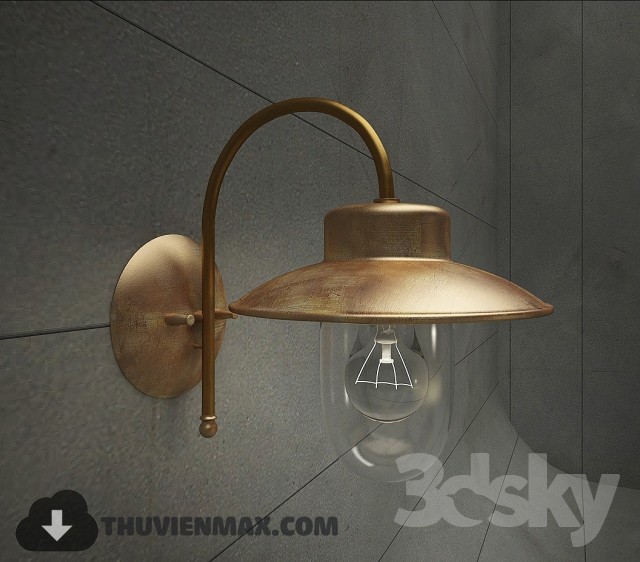 Lamp IL Fanale Lampade 3DS Max - thumbnail 3