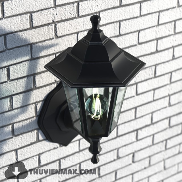 Lamp nulichny 3DS Max - thumbnail 3