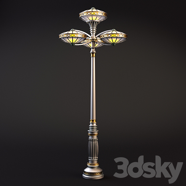 Lamp post 3ds Max - thumbnail 1