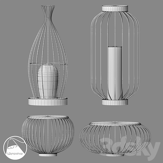 LampsShop.com UL7025 Street Lights 3DS Max Model - thumbnail 2