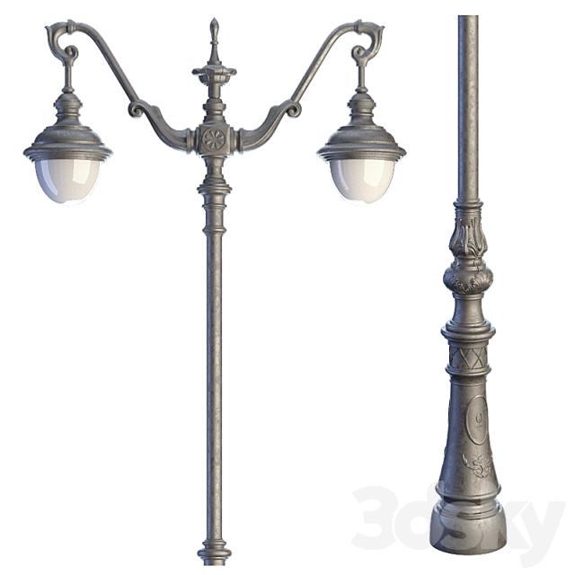 Lighting pole 3DSMax File - thumbnail 2