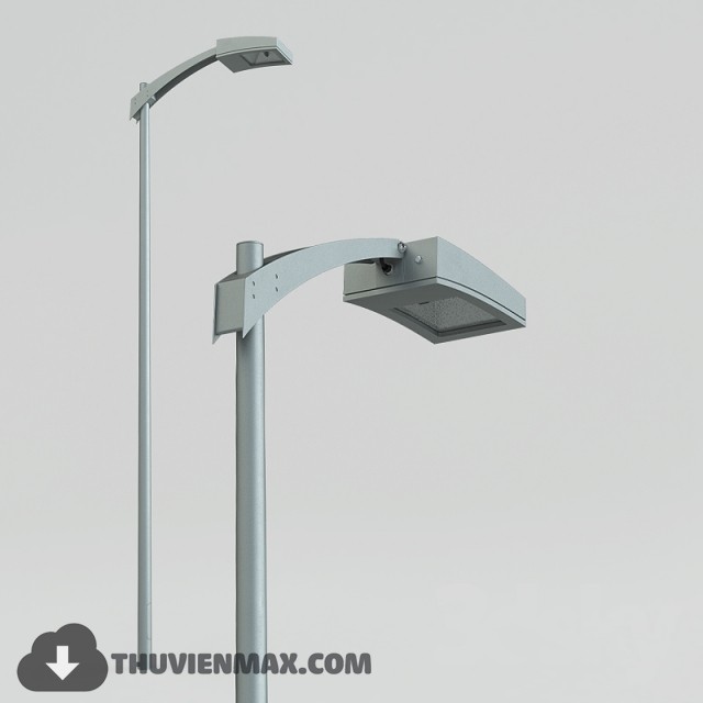 Martini light – Squadra street light 3DS Max - thumbnail 3