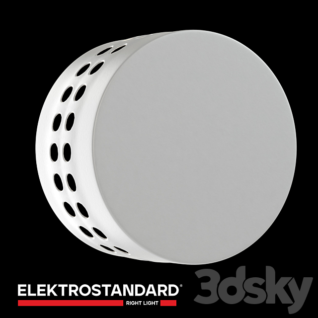 OM LED wall lamp Elektrostandard 1585 Techno LED Arkada 3DS Max Model - thumbnail 2