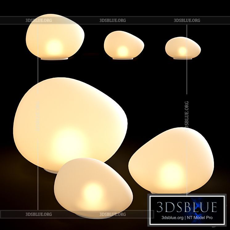 Pottery Barn Garden Light Set 3DS Max - thumbnail 3