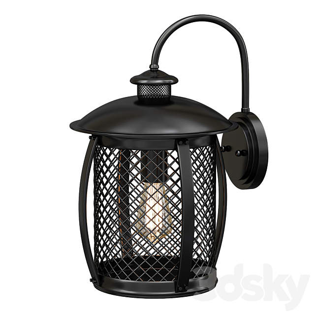 PRAIRIE OUTDOOR LANTERN 3ds Max - thumbnail 1