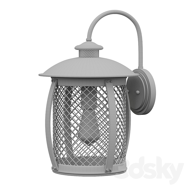 PRAIRIE OUTDOOR LANTERN 3ds Max - thumbnail 3