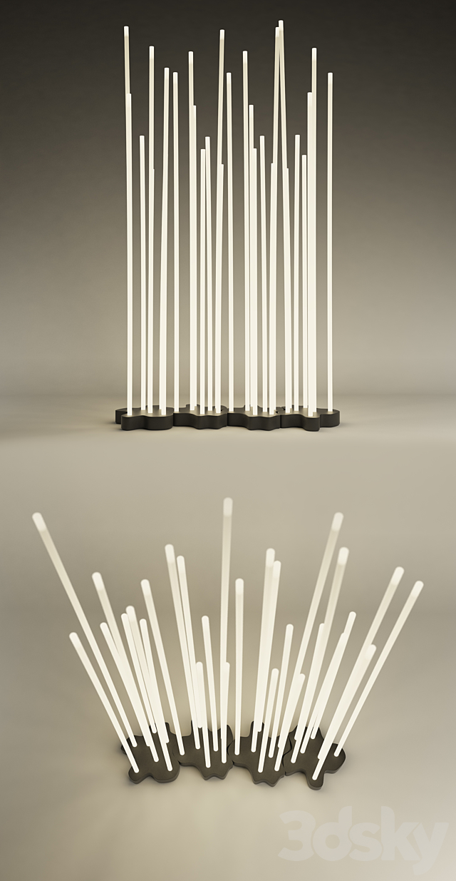 Reeds Light 3DS Max Model - thumbnail 2