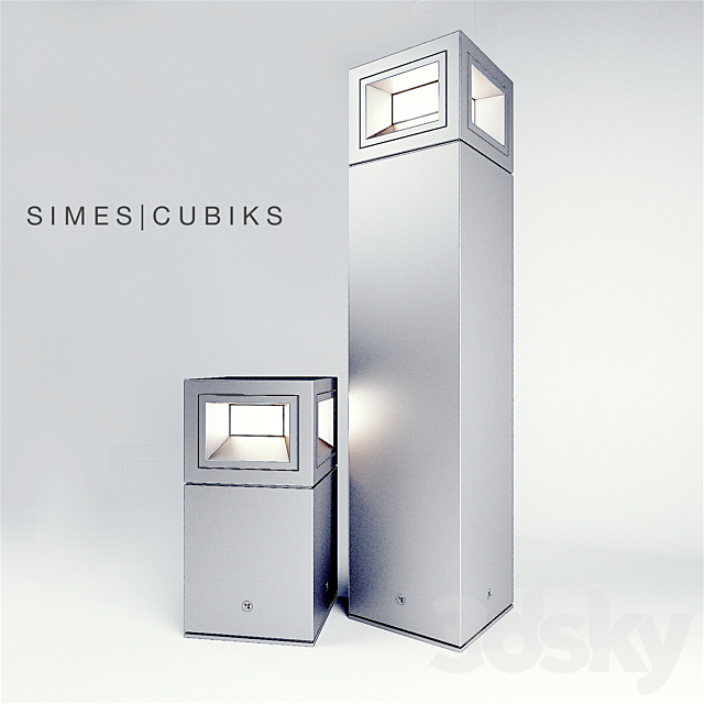 SIMES CUBIKS 3DS Max Model - thumbnail 2