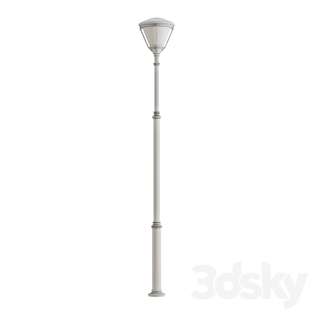 Street lamp ArchiMet V23 3DS Max Model - thumbnail 5