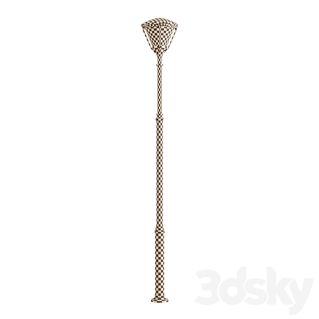 Street lamp ArchiMet V23 3DS Max Model - thumbnail 6