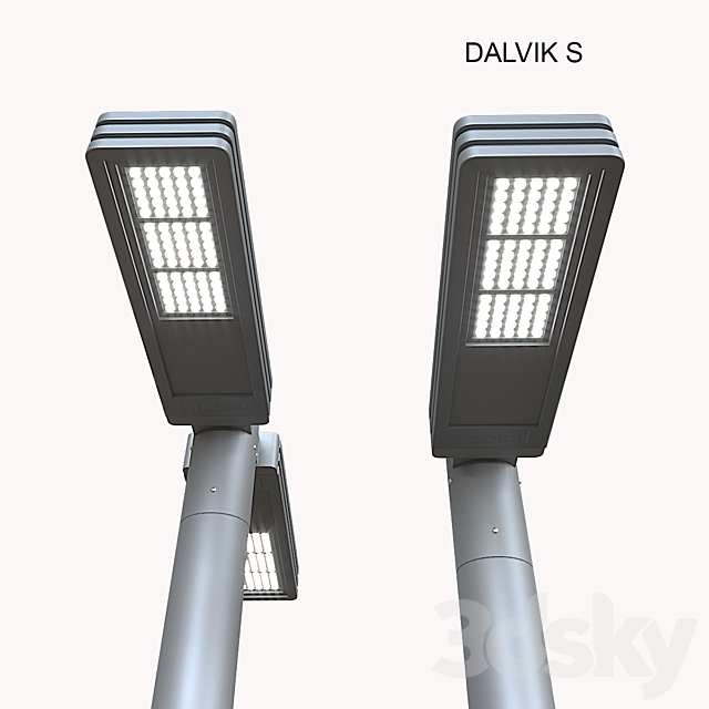 street lamp Hess DALVIK 3ds Max - thumbnail 2