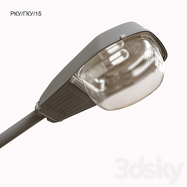 street lamp RKU _ GKU _ 15 3DS Max Model - thumbnail 2