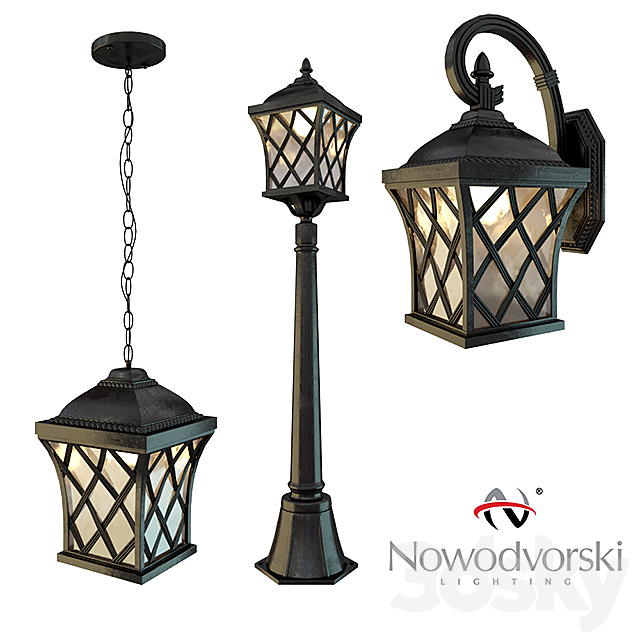 Street light Nowodvorski TAY 3DS Max Model - thumbnail 1