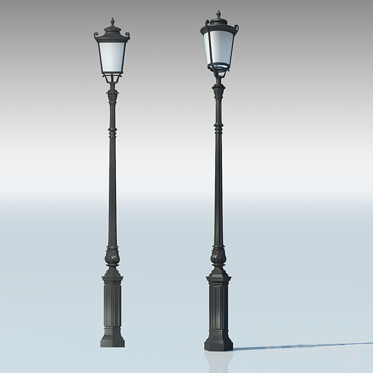 Streetlight 3DS Max - thumbnail 1