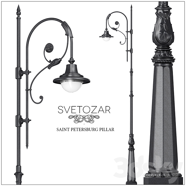 Svetozar Pillar “Saint petersburg” 3DSMax File - thumbnail 1