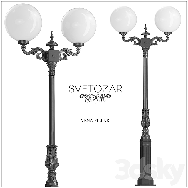 Svetozar Pillar “Vena” 3ds Max - thumbnail 1