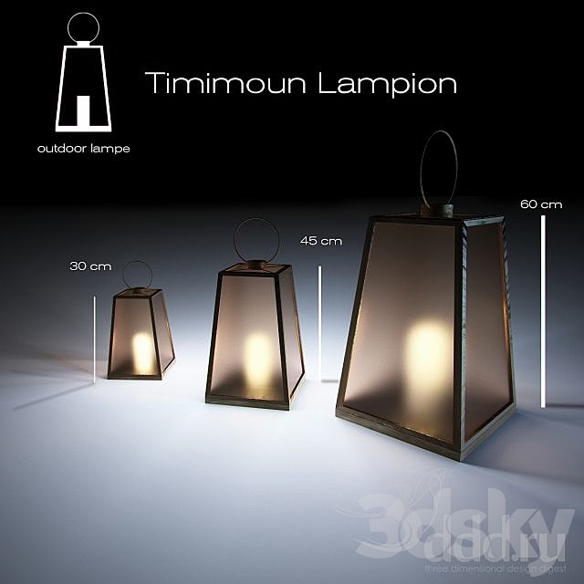 Timimoun Lampion 3ds Max - thumbnail 1