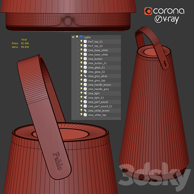 Uma 3DS Max Model - thumbnail 3