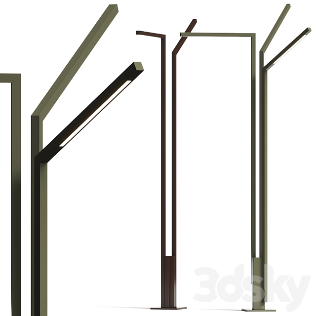 Vibia Palo Alto Outdoor Lamps 3DSMax File - thumbnail 1