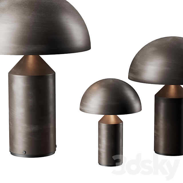 007 Oluce ATOLLO table lamp 00 3DSMax File - thumbnail 6