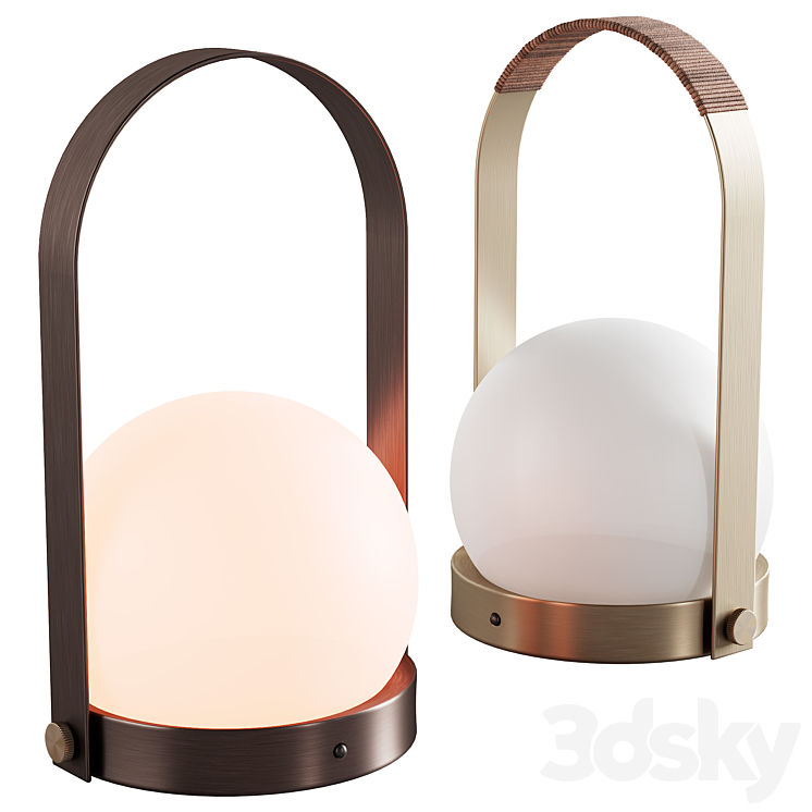 083 MENU Carrie LED Lamp LEATHER 00 3DS Max Model - thumbnail 1